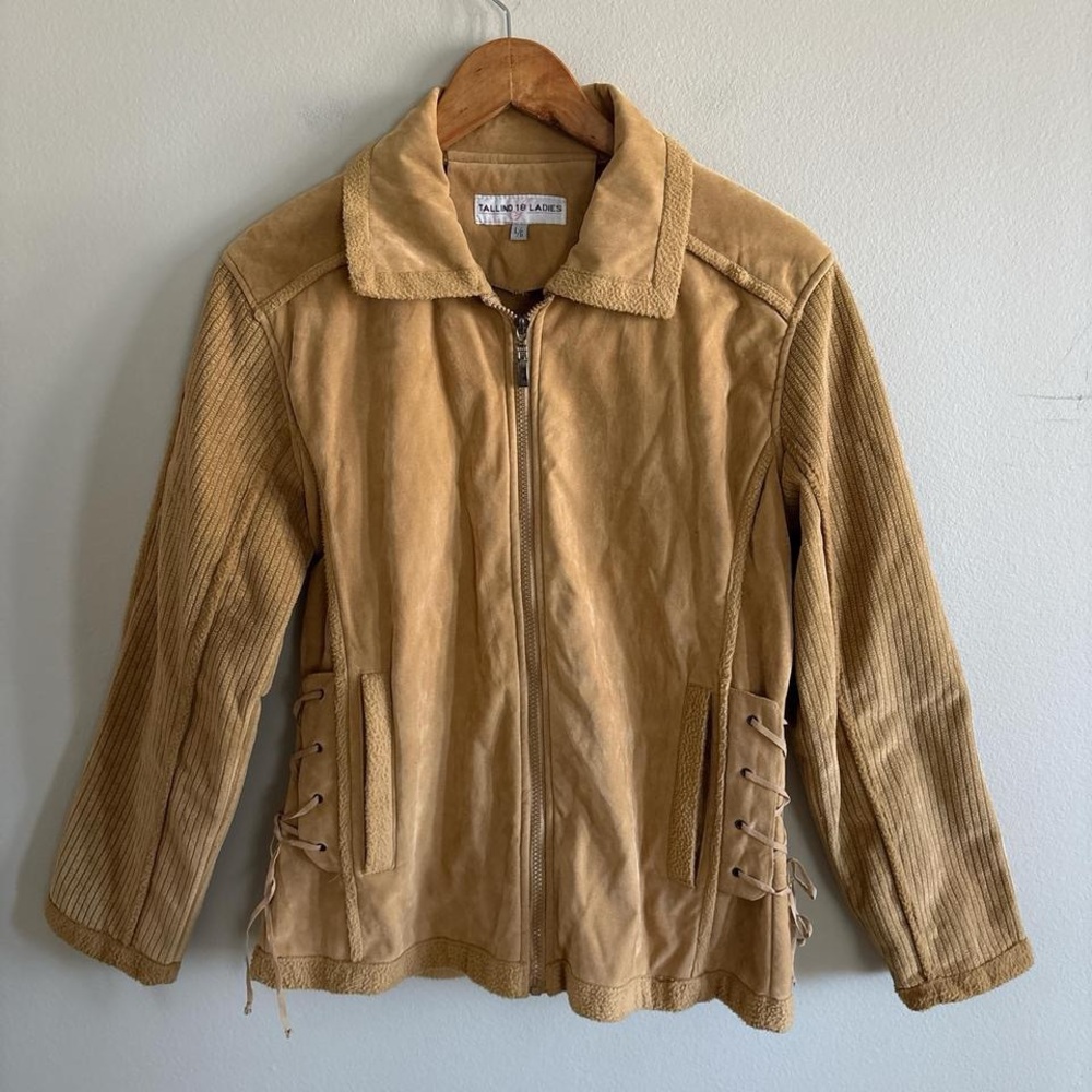 Tallino Suede Tan Jacket